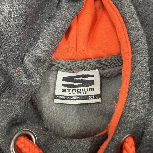 Oregon State Beavers Hoodie Mens XL Embroidered Logo Grey Orange Athleisure - Picture 4 of 7